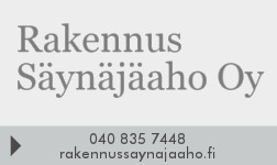 Rakennus Säynäjäaho Oy logo